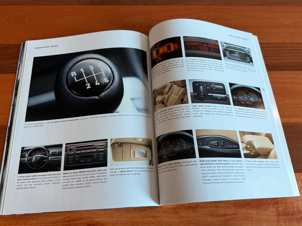 BMW-E46 Coupe, 2004-Dealership-Sales-Brochure