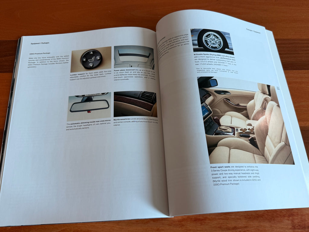 BMW-E46 Coupe, 2004-Dealership-Sales-Brochure