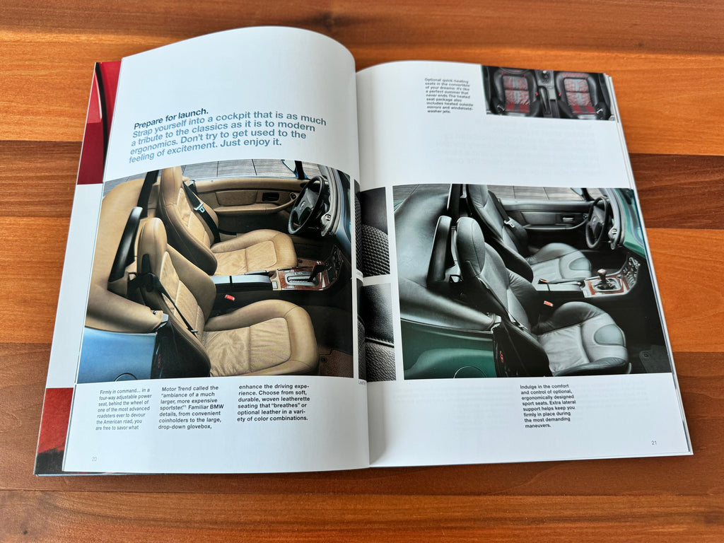 BMW-Z3 Roadster, 1999-Dealership-Sales-Brochure