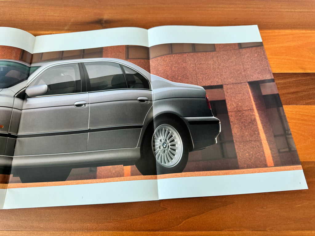 BMW-E39 Sedan, 1997 a-Dealership-Sales-Brochure