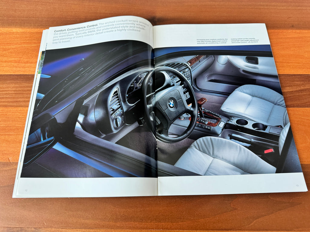 BMW-E36 Sedan, 1996-Dealership-Sales-Brochure