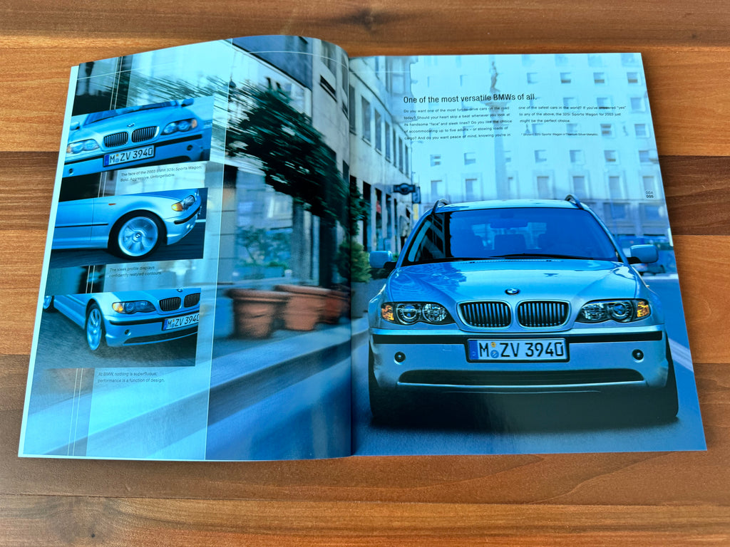 BMW-E46 Touring, 2003-Dealership-Sales-Brochure