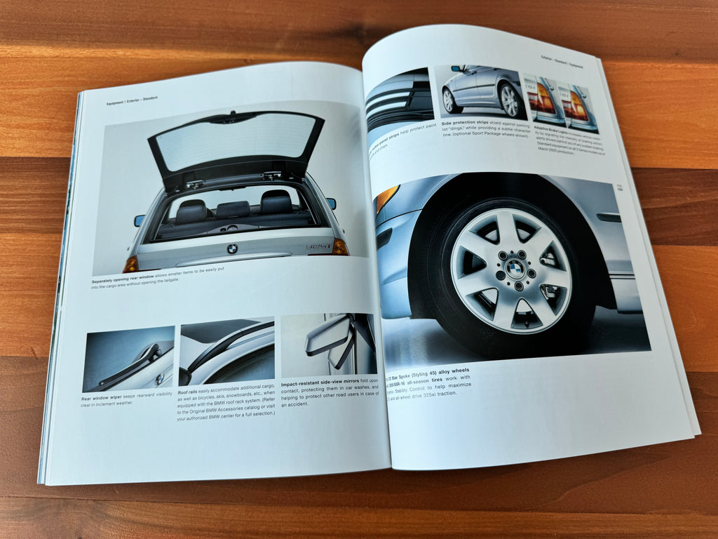 BMW-E46 Touring, 2003-Dealership-Sales-Brochure