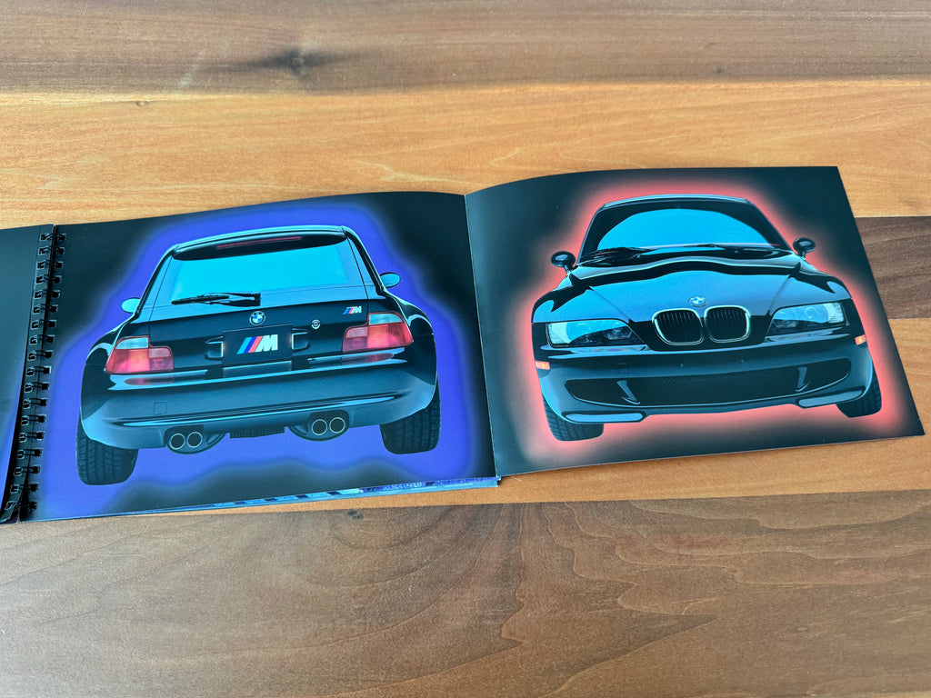 BMW-Z3 M Coupe, Pamphlet 1999-Dealership-Sales-Brochure