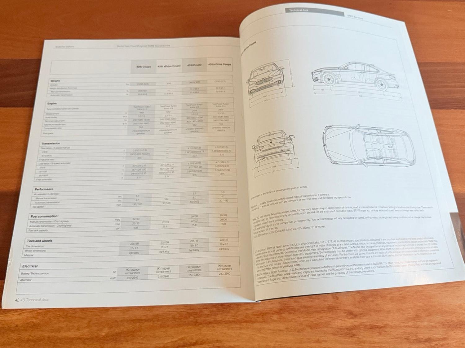 BMW-F32 Coupe, F33 Convertible 2015-Dealership-Brochure