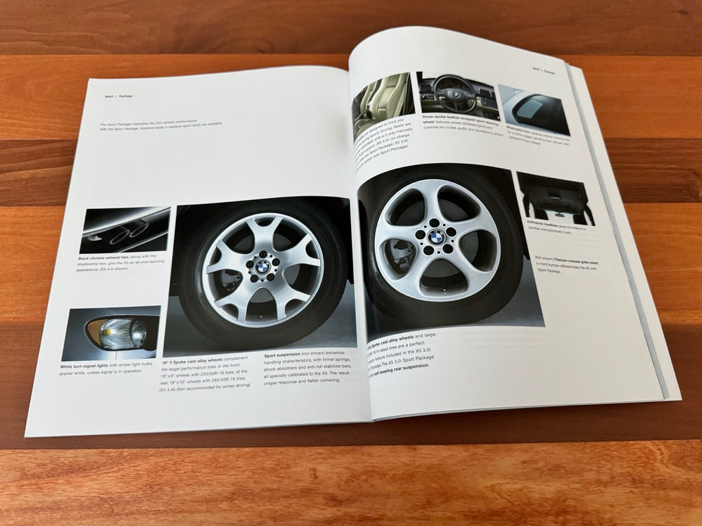 BMW-E53 X5, 2001-Dealership-Sales-Brochure