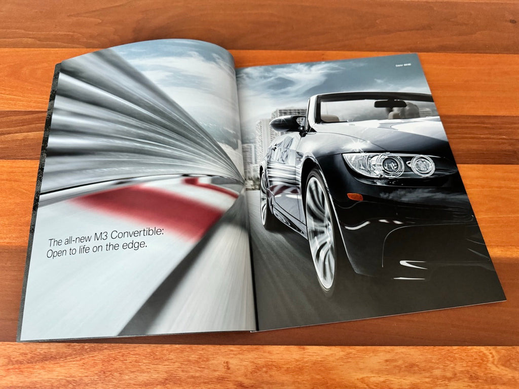 BMW-E93 M3, 2008-Dealership-Sales-Brochure
