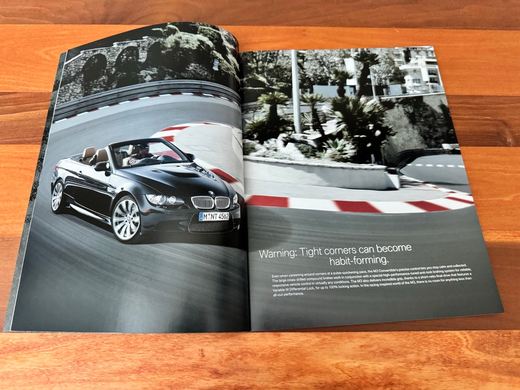 BMW-E93 M3, 2008-Dealership-Sales-Brochure