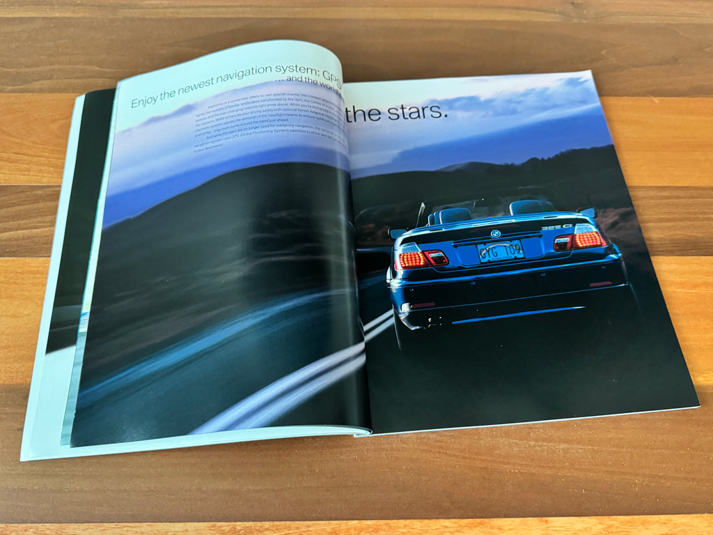 BMW-E46 Convertible, 2005-Dealership-Sales-Brochure