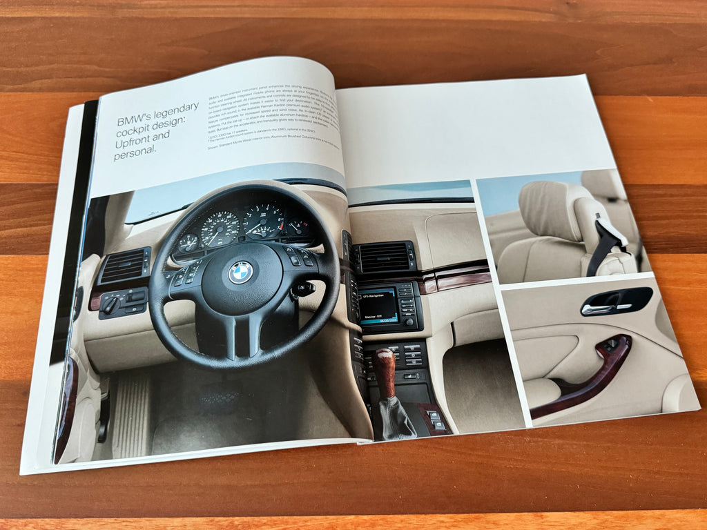 BMW-E46 Convertible, 2005-Dealership-Sales-Brochure