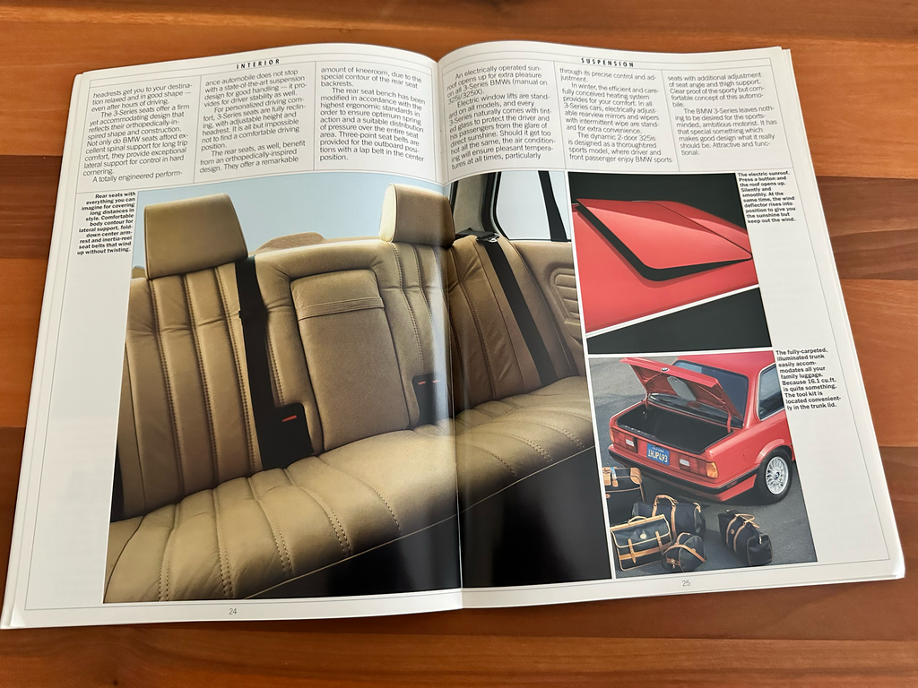 BMW-E30, 1989-Dealership-Sales-Brochure