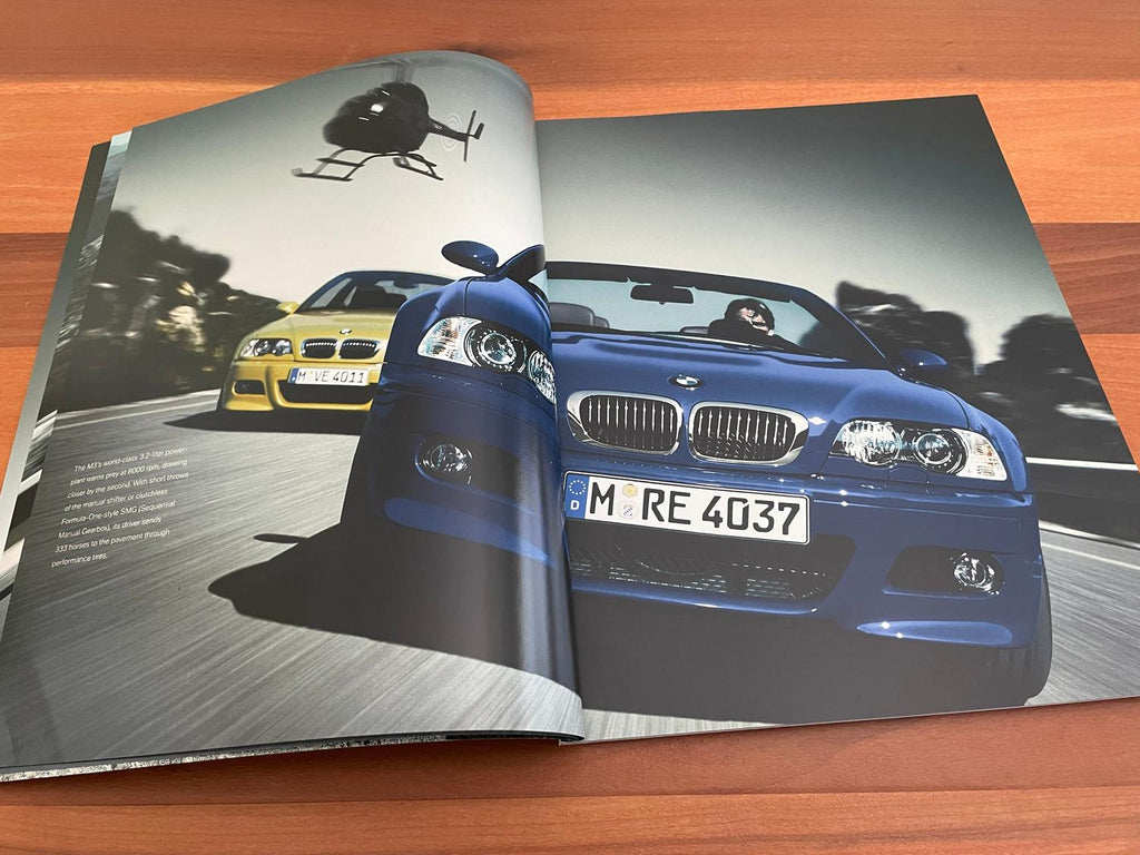 BMW-E46 M3, 2005 a-Dealership-Sales-Brochure