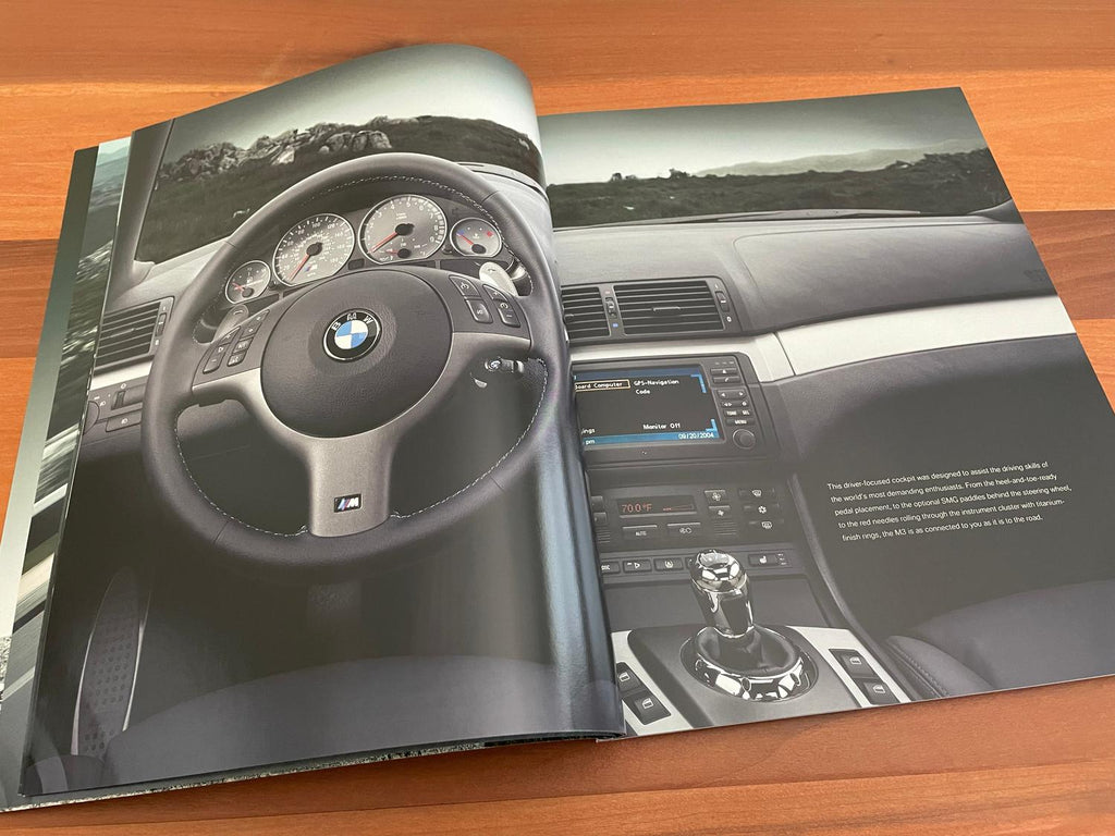 BMW-E46 M3, 2005 a-Dealership-Sales-Brochure