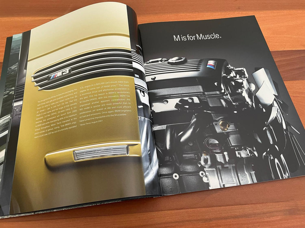 BMW-E46 M3, 2005 a-Dealership-Sales-Brochure