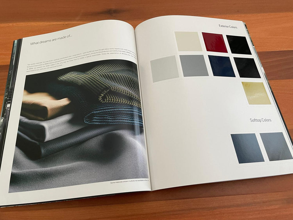BMW-E46 M3, 2005 a-Dealership-Sales-Brochure