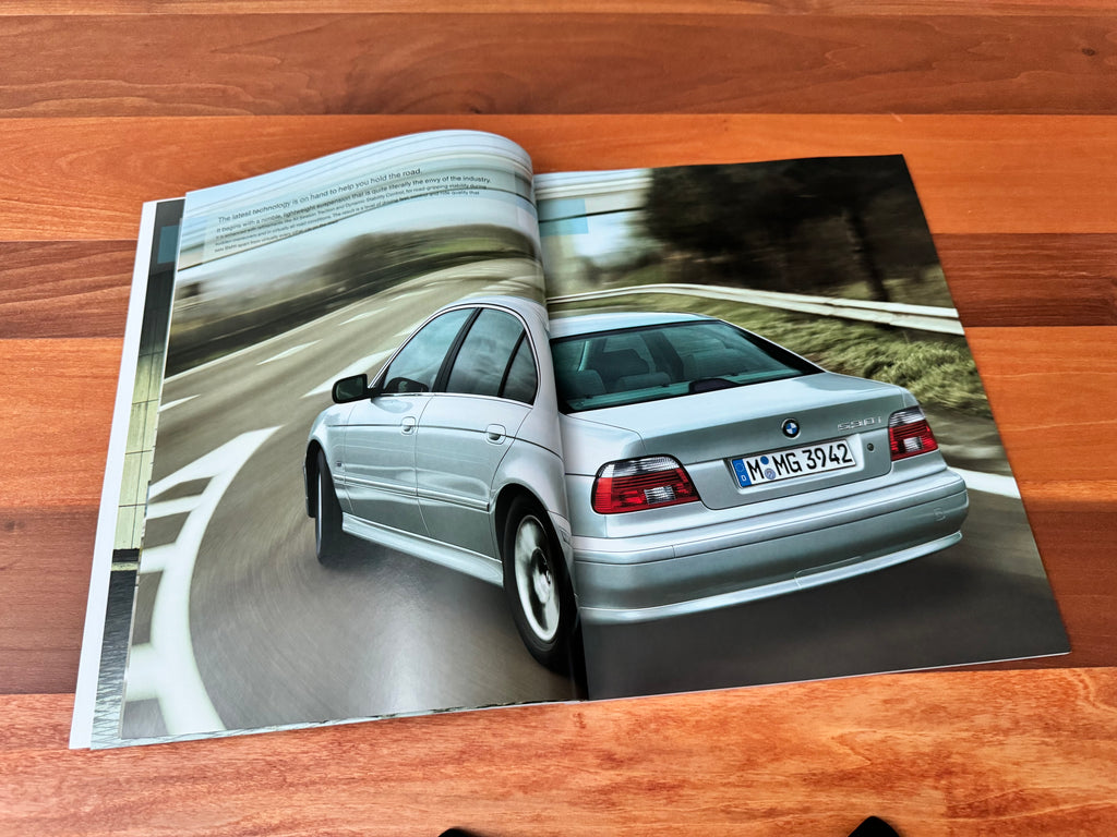 BMW-E39 Sedan, 2003-Dealership-Sales-Brochure