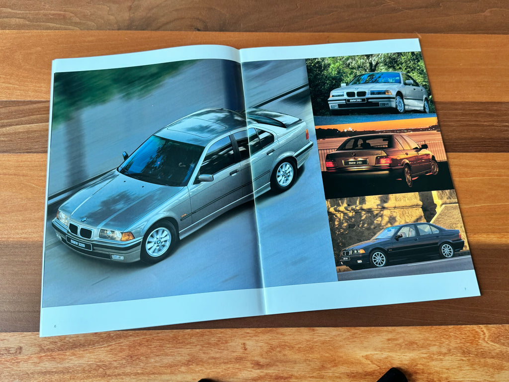 BMW-E36 Sedan, 1997-Dealership-Sales-Brochure