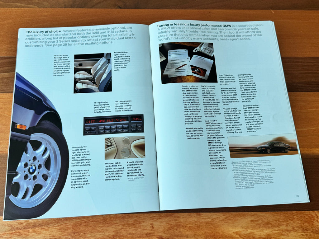 BMW-E36 Sedan, 1997-Dealership-Sales-Brochure