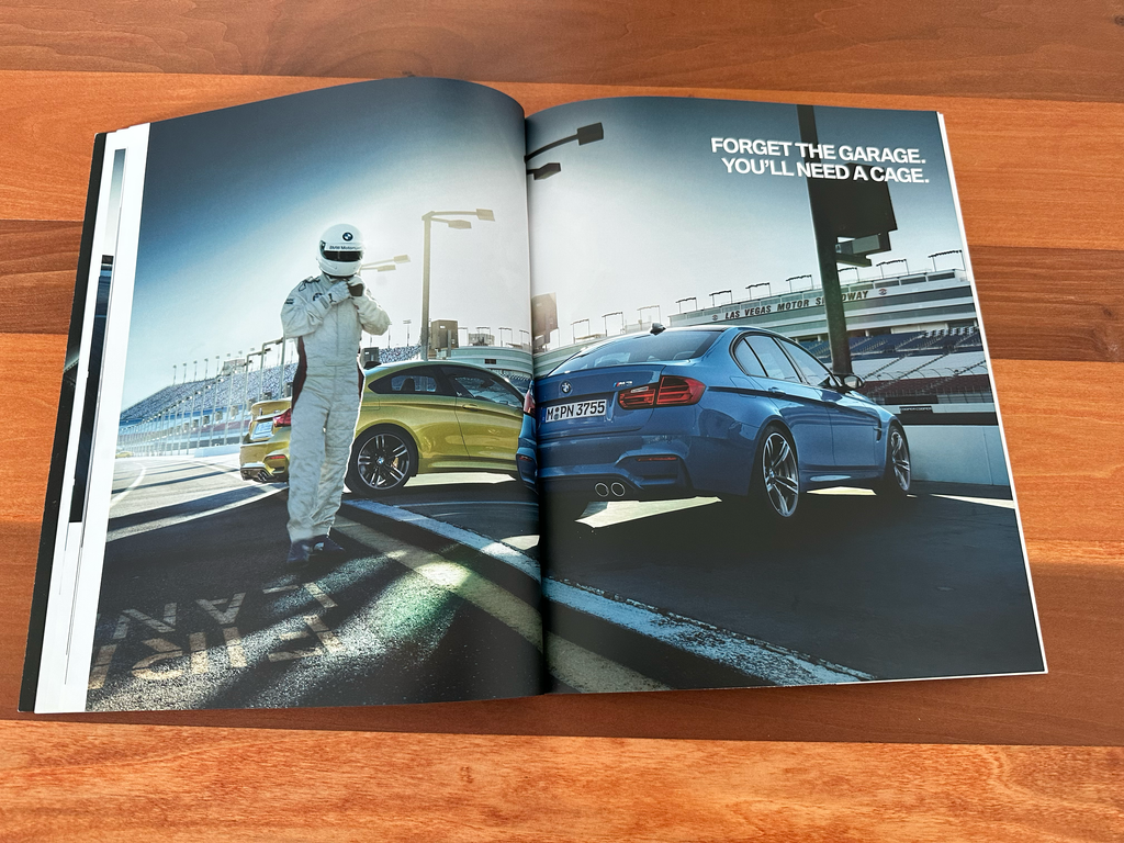 BMW-F80 M3 Sedan, F82 M4 Coupe, 2014-Dealership-Sales-Brochure