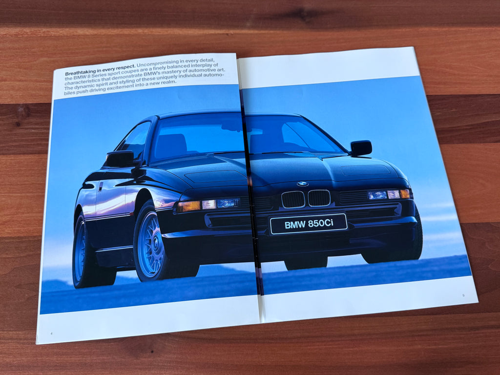 BMW-E31 Coupe, 1997-Dealership-Sales-Brochure