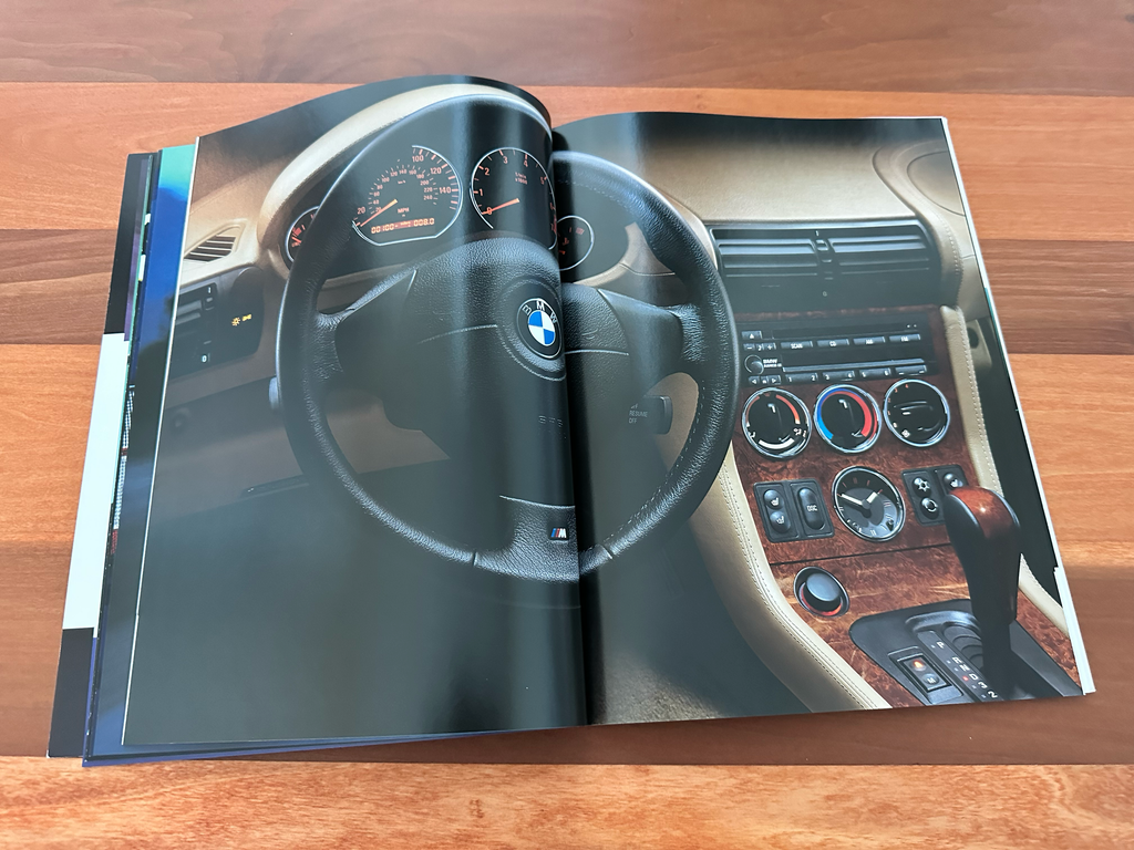 BMW-Z3 Roadster, 2000 a-Dealership-Sales-Brochure