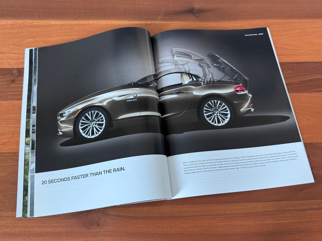 BMW-E89 Z4 Roadster, 2011-Dealership-Sales-Brochure