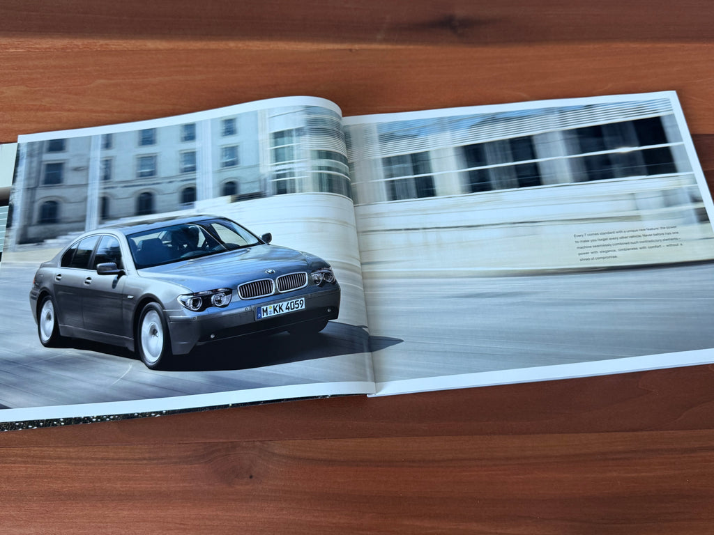 BMW-E65, E66 Sedan, 2003-Dealership-Sales-Brochure