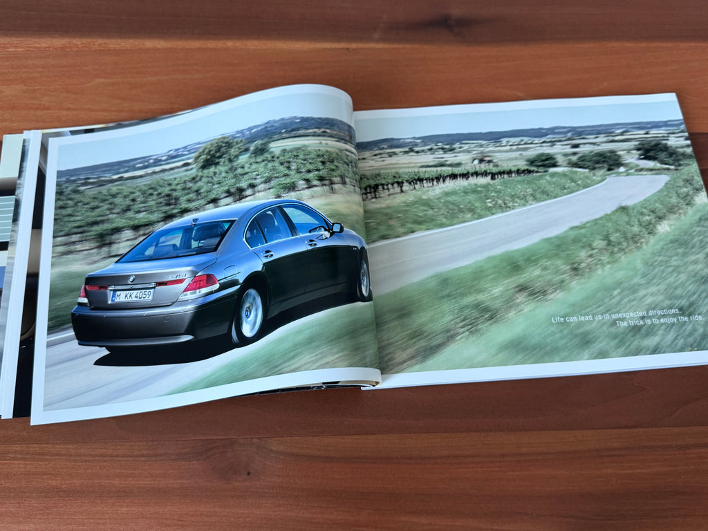 BMW-E65, E66 Sedan, 2003-Dealership-Sales-Brochure