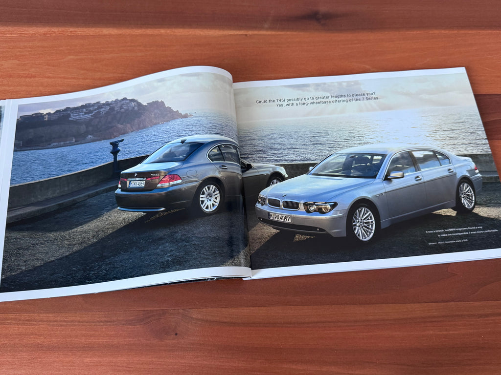 BMW-E65, E66 Sedan, 2003-Dealership-Sales-Brochure