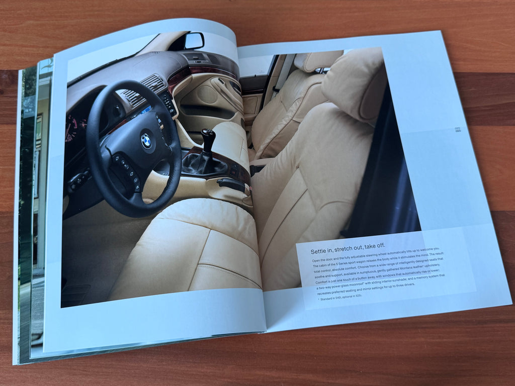 BMW-E39 Touring, 2002-Dealership-Sales-Brochure