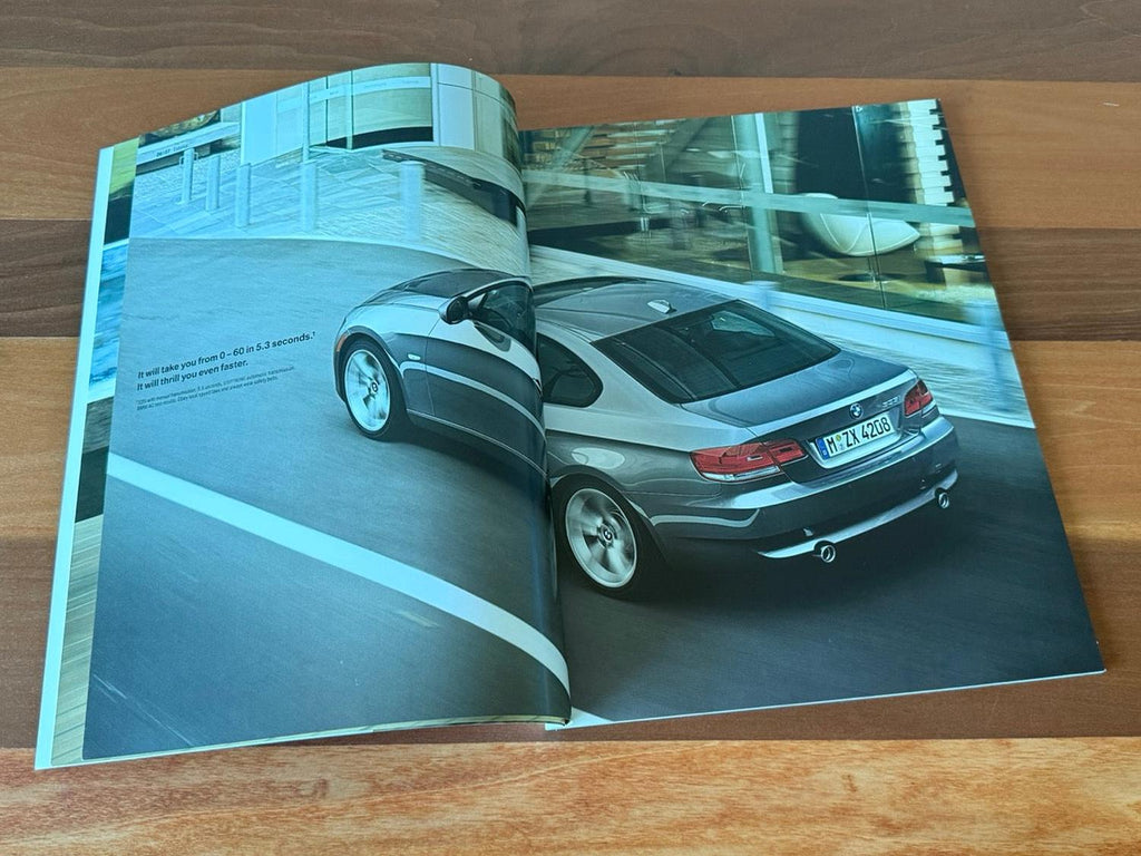 BMW-E92 Coupe, 2010-Dealership-Sales-Brochure