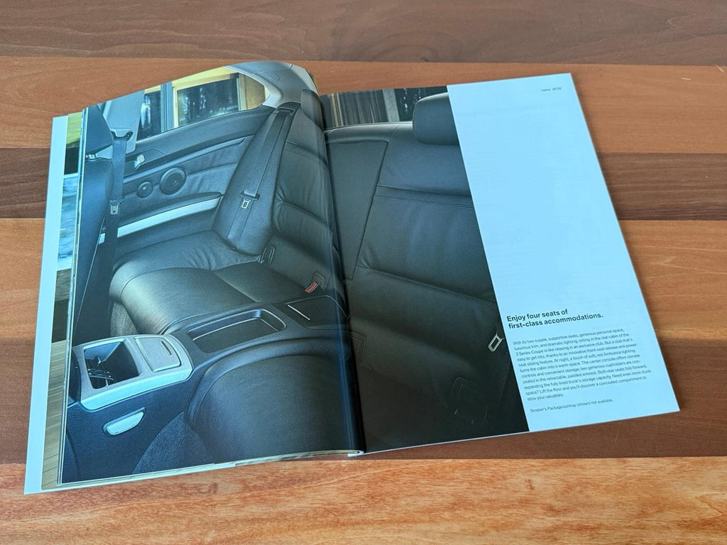 BMW-E92 Coupe, 2010-Dealership-Sales-Brochure