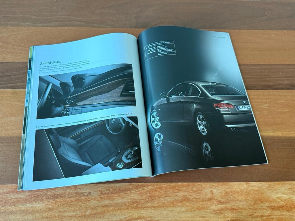 BMW-E92 Coupe, 2010-Dealership-Sales-Brochure