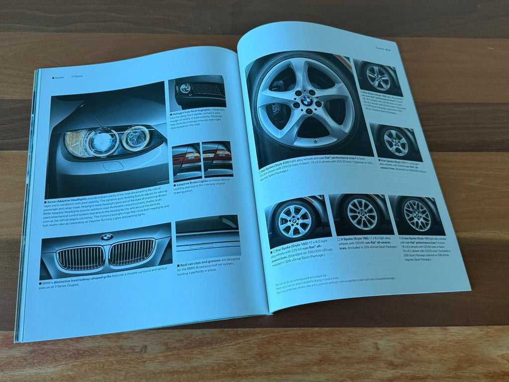 BMW-E92 Coupe, 2010-Dealership-Sales-Brochure