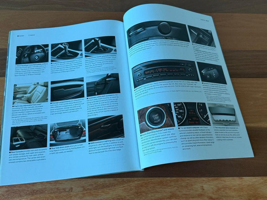 BMW-E92 Coupe, 2010-Dealership-Sales-Brochure