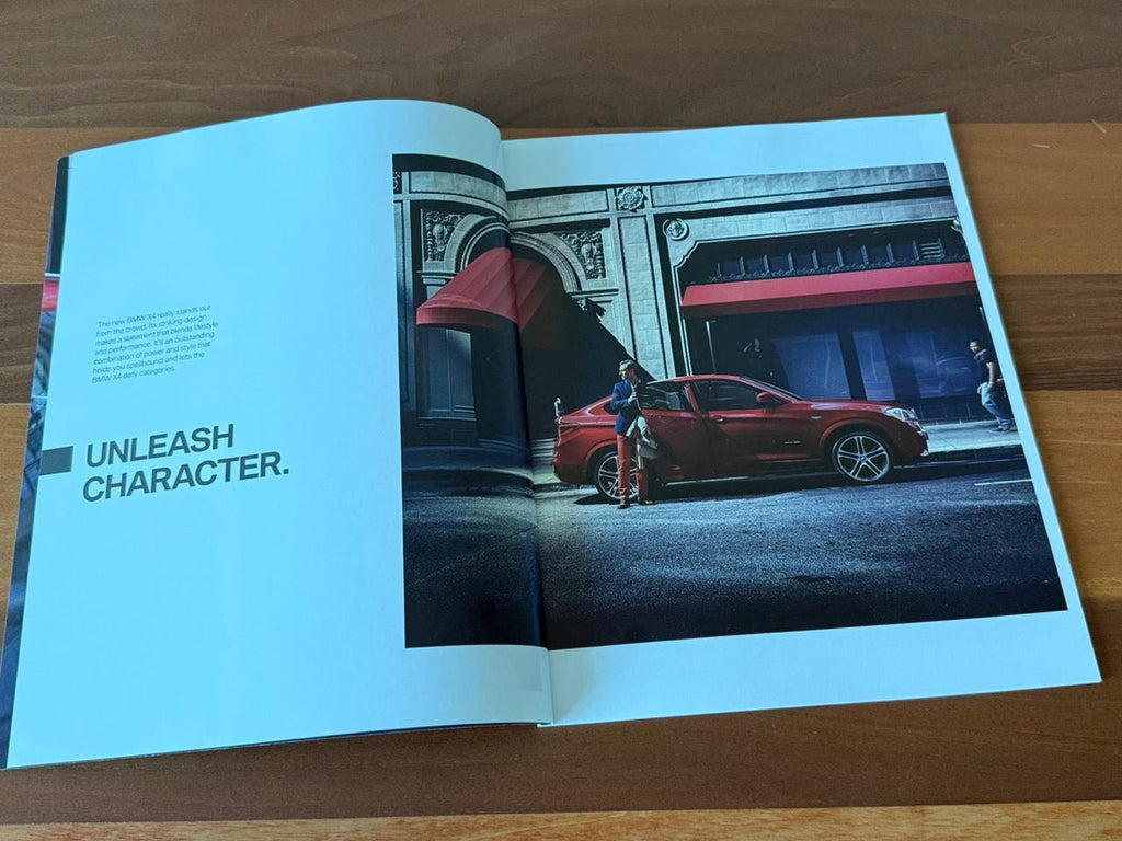BMW-F26 X4, 2014-Dealership-Sales-Brochure