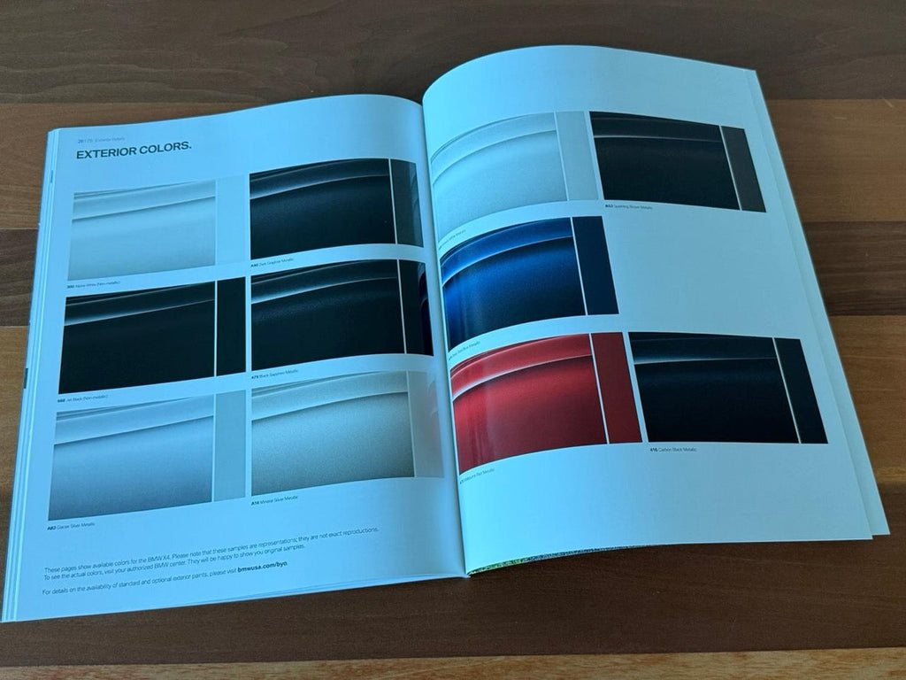 BMW-F26 X4, 2014-Dealership-Sales-Brochure