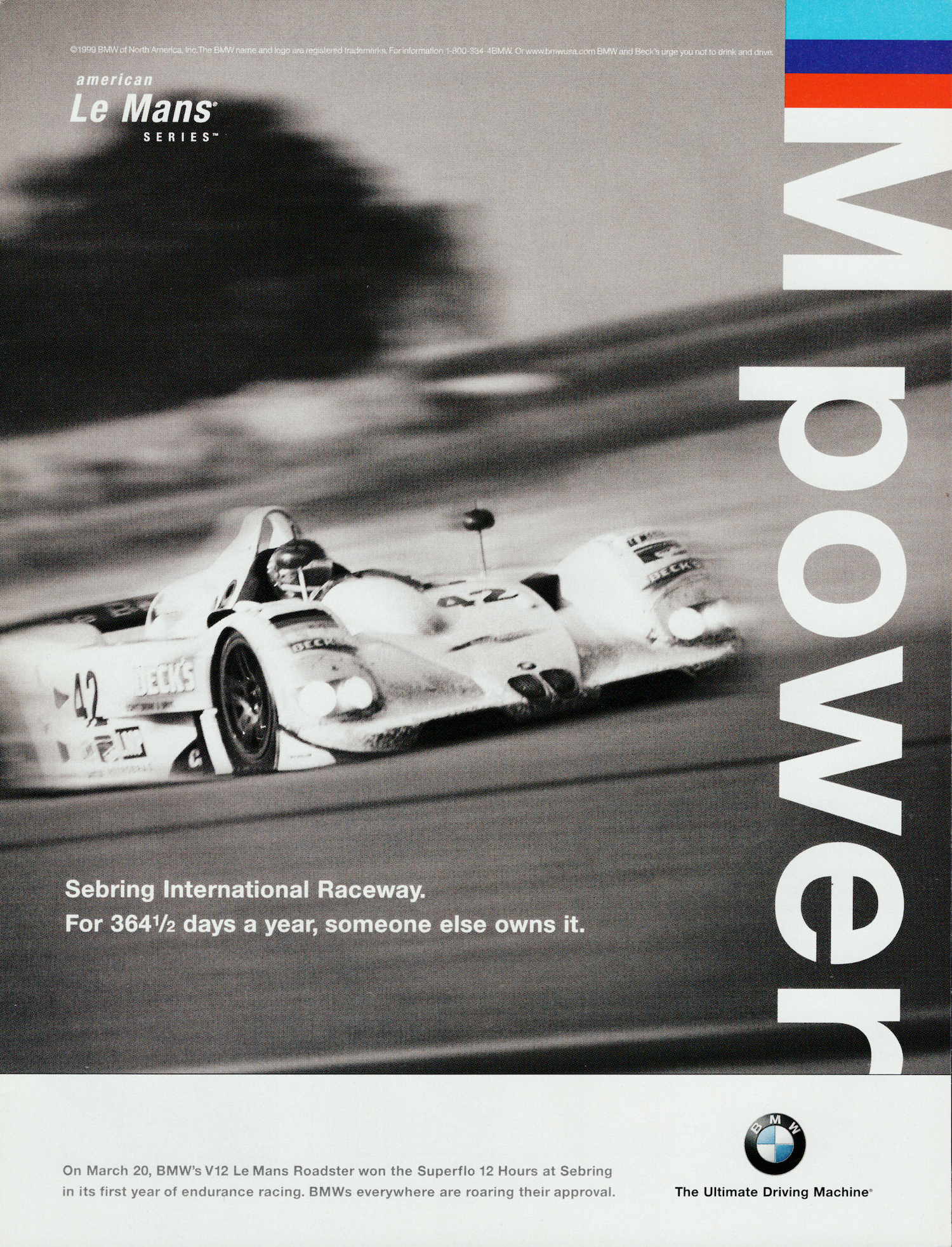 BMW-V12 Le Mans Roadster Superflo-Magazine-Ad