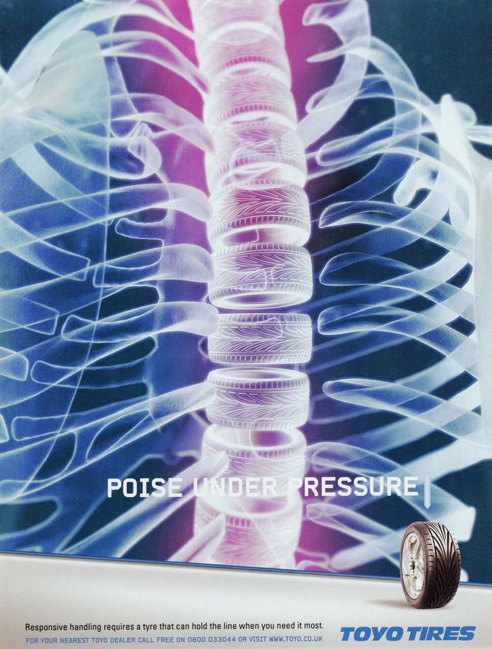 BMW-Toyo Poise Under Pressure-Magazine-Ad