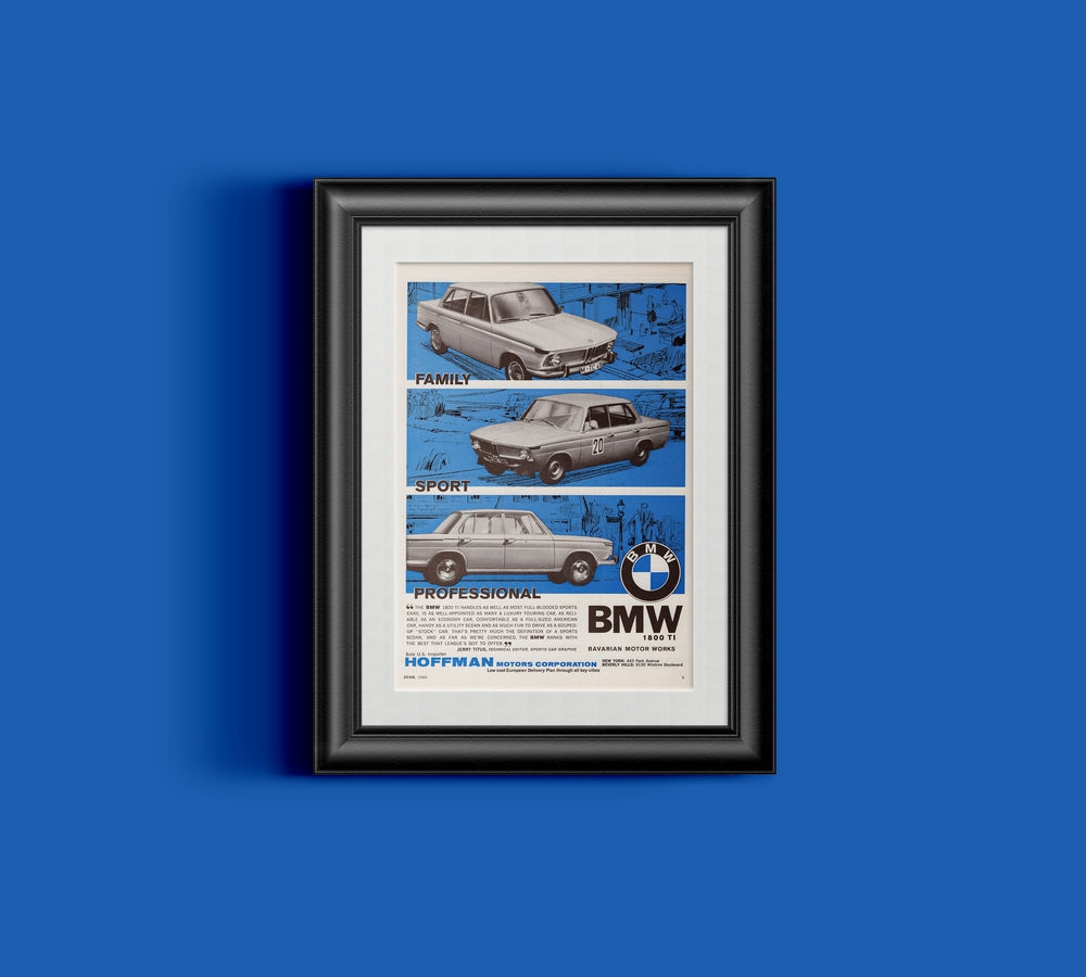 BMW-1800TI Full Blooded-Magazine-Ad