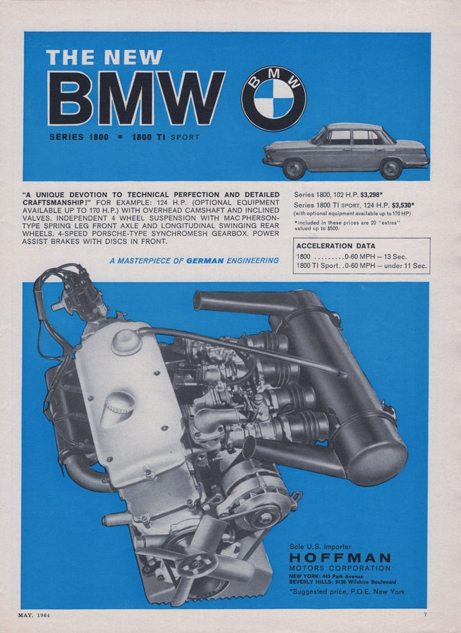 BMW-1800TI Technical Perfection-Magazine-Ad