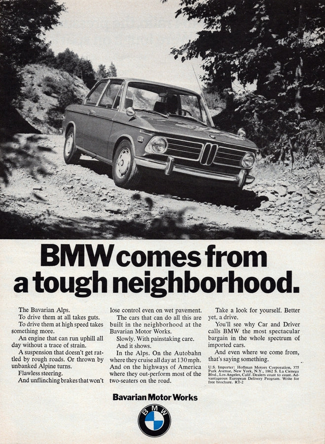 BMW-2002 Comes From a Tough Neighborhood-Vintage-Print-Magazine-Ad-BIMMERtips.com