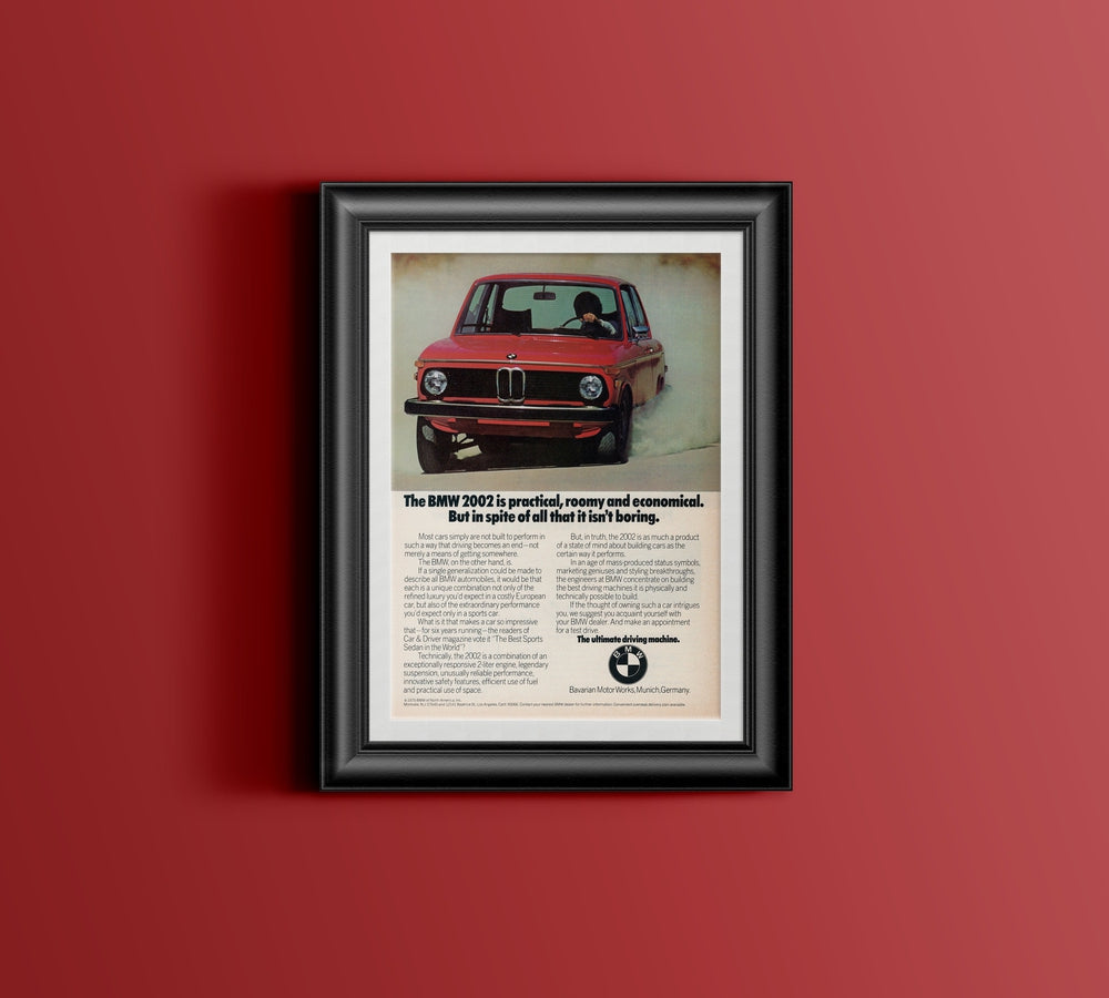 BMW-2002 Isn't Boring-Magazine-Ad