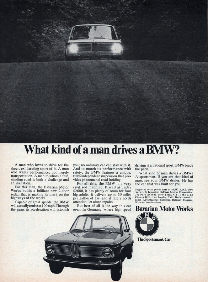 BMW-2002 What Kind of a Man Drives a BMW?-Vintage-Print-Magazine-Ad-BIMMERtips.com