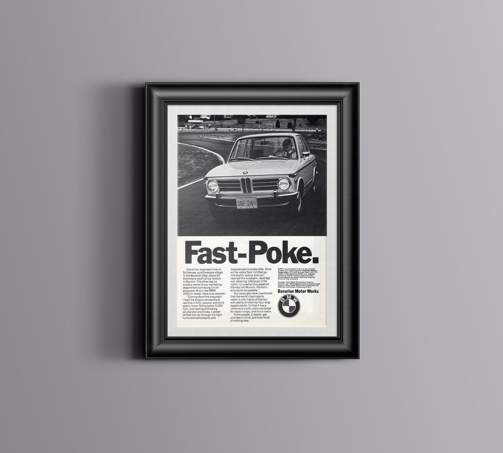 BMW-2002tii Fast-Poke-Magazine-Ad