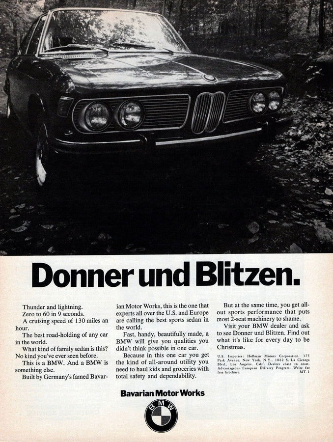BMW-2500 Donner und Blitzen-Magazine-Ad