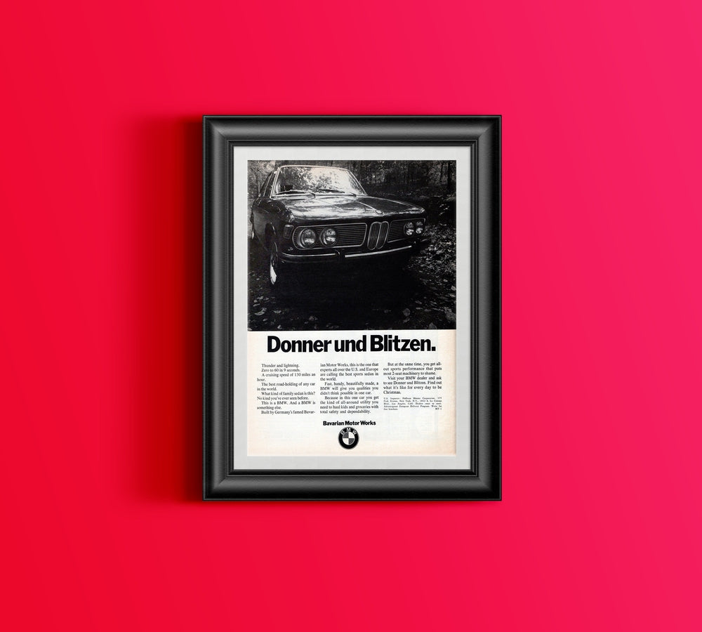 BMW-2500 Donner und Blitzen-Vintage-Print-Magazine-Ad-BIMMERtips.com