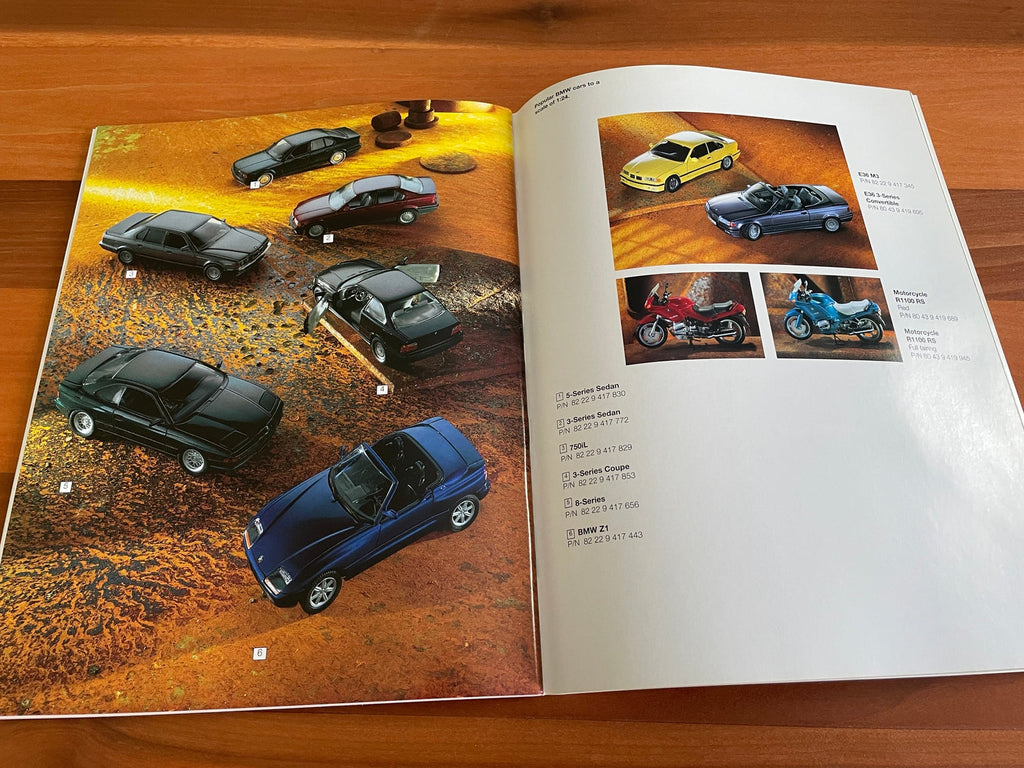 BMW-Accessories Catalog, 1994-Dealership-Sales-Brochure