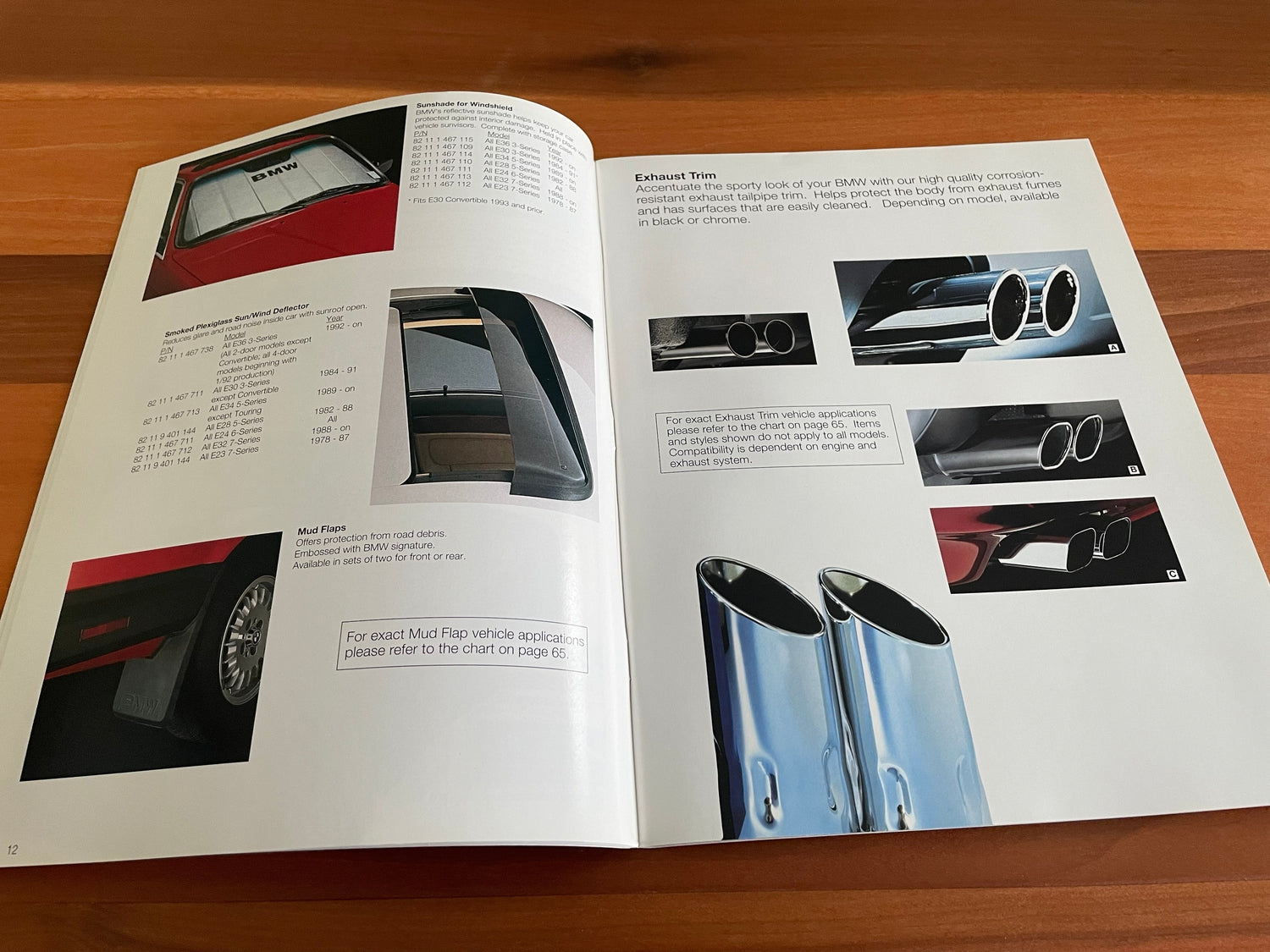 BMW-Accessories Catalog, 1994-Dealership-Sales-Brochure
