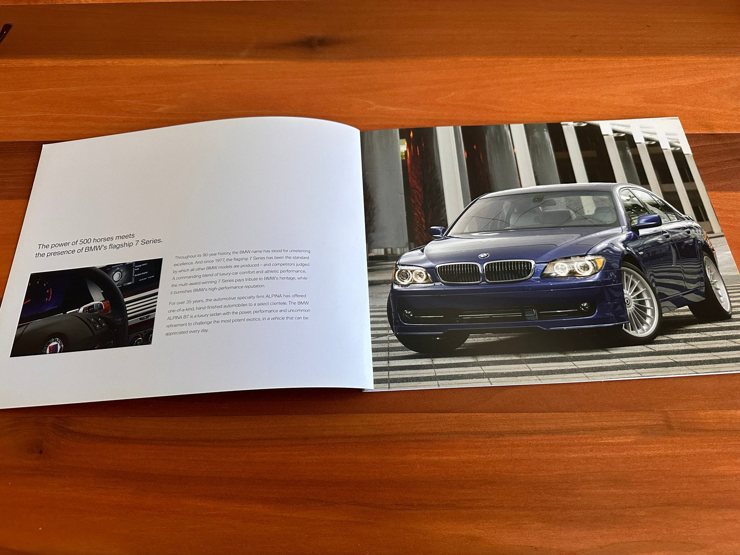 BMW-Alpina B7, 2007-Dealership-Sales-Brochure